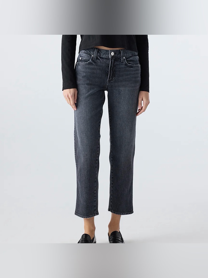 Amo Libby Tapered Jean In Smokin’
